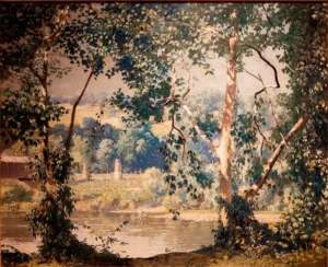 Daniel Garber Fields in Jersey 1909