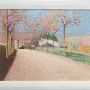 The Garden Near Cailhau By Achille Laugé Circa 1896