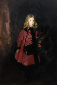 Robert Henri Girl with Muff 1912