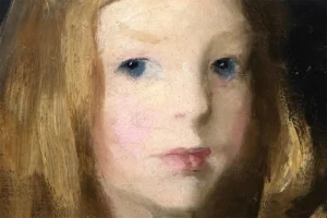 Robert Henri Girl with Muff 1912