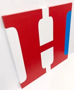 Robert Indiana HOPE (R/W/B) large original 4 panel painting 2008 11 Robert Indiana HOPE (R/W/B) large original 4 panel painting 2008