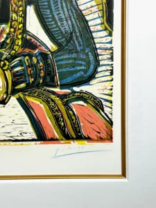 Pablo Picasso Buste de femme d'après Cranach le Jeune 1958