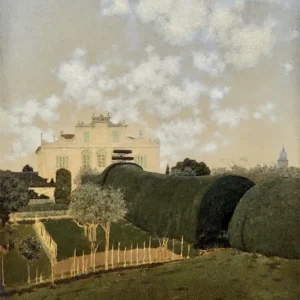 Maxfield Parrish La Palazzina (Villa Gori), Siena, 1903