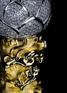 Jinlong Golden Dragon 24K Gold Sculpture by Colin Burn 2018