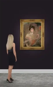 Portrait of Emilienne Le Roy by Giovanni Boldini 1913