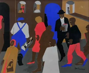 Jacob Lawrence Windows c. 1977