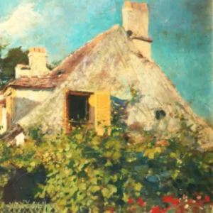 Giovanni Boldini The Kitchen Garden 1870