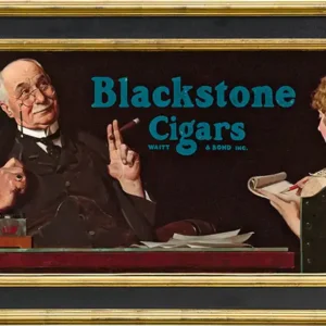 Norman Rockwell Blackstone Cigars Circa 1921