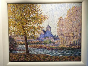Francis Picabia L'Eglise de Montigny Effet D'Automne 1908