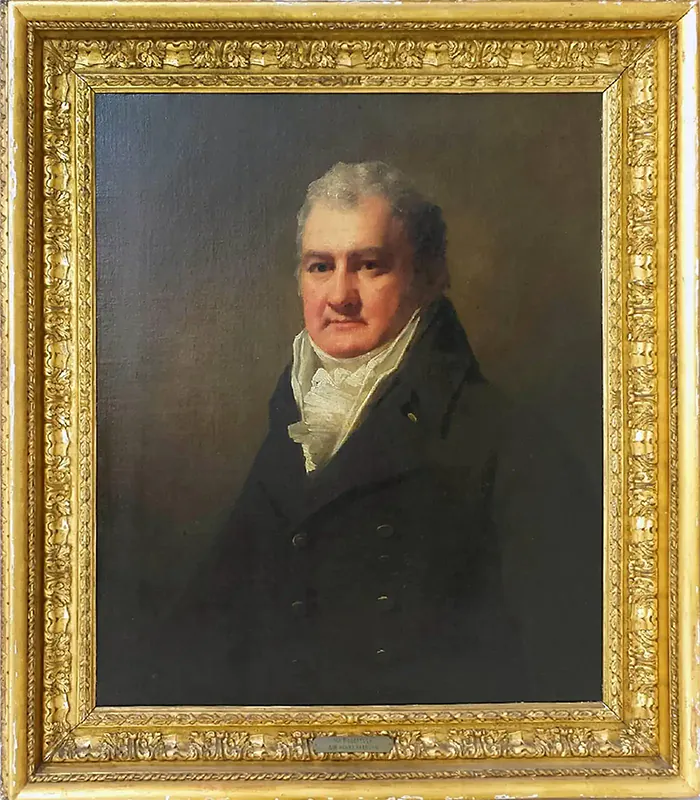 Exquisite Sir Henry Raeburn Half Length Portrait of Mr. Robertson of Edinburgh 1790-1810 23 Sir Henry Raeburn Half Length Portrait of Mr. Robertson of Edinburgh 1790-1810