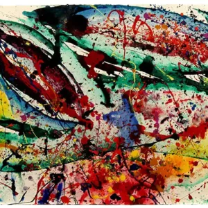 Sam Francis Iron Forest 1989