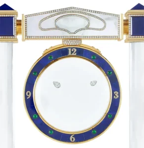 Floating Diamond Mystery Clock