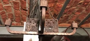 Chandelier Art deco Designer Edgard Brandt 1920 France