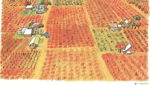 Earl Thollander Original California Wine Country vintage wine and travel poster 1973