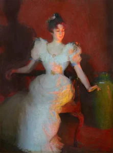 Frank Weston Benson Firelight 1893