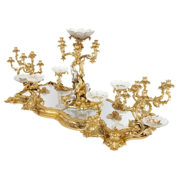 Antique Victorian Louis XIV Style Centrepiece by Barnard & Sons 1850