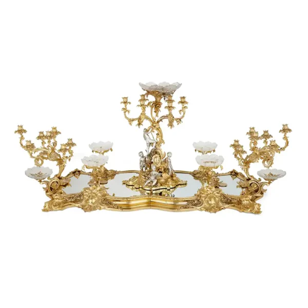 Antique Victorian Louis XIV Style Centrepiece by Barnard & Sons 1850