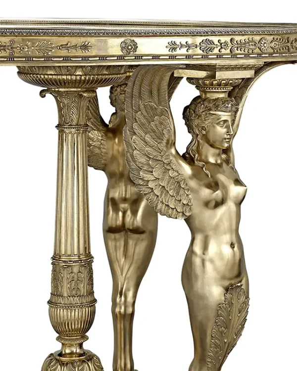 Silver-Gilt Exhibition Tea Table by Maison Aucoc 1904