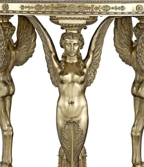Silver-Gilt Exhibition Tea Table by Maison Aucoc 1904