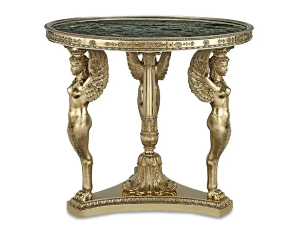 Silver-Gilt Exhibition Tea Table by Maison Aucoc 1904