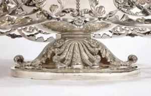 Tiffany & Company George Paulding Farnham A Rare Lavish Silver Centerpiece 1900