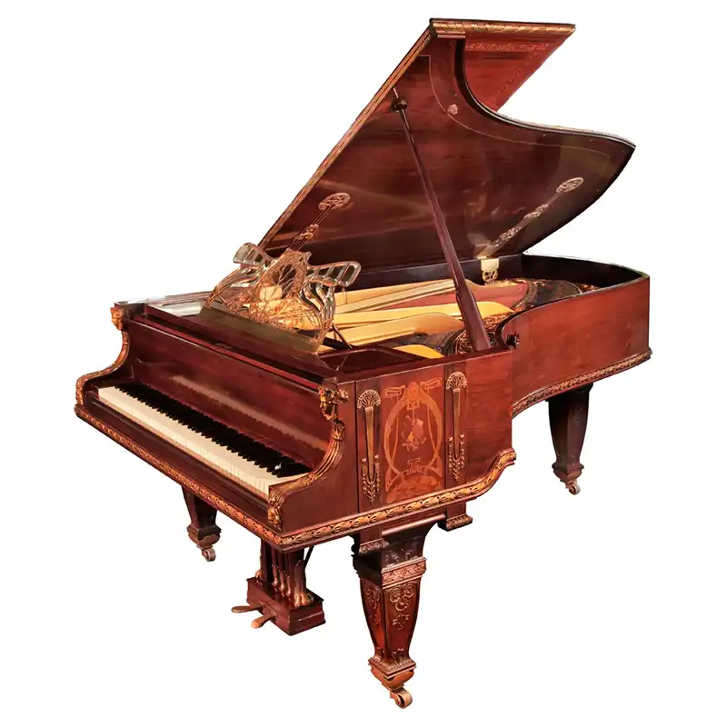Magnificent King Edward VII Royal Bluthner Piano Exhibited in Paris Exhibition 1900 1 King Edward VII Royal Bluthner Piano Exhibited in Paris Exhibition 1900