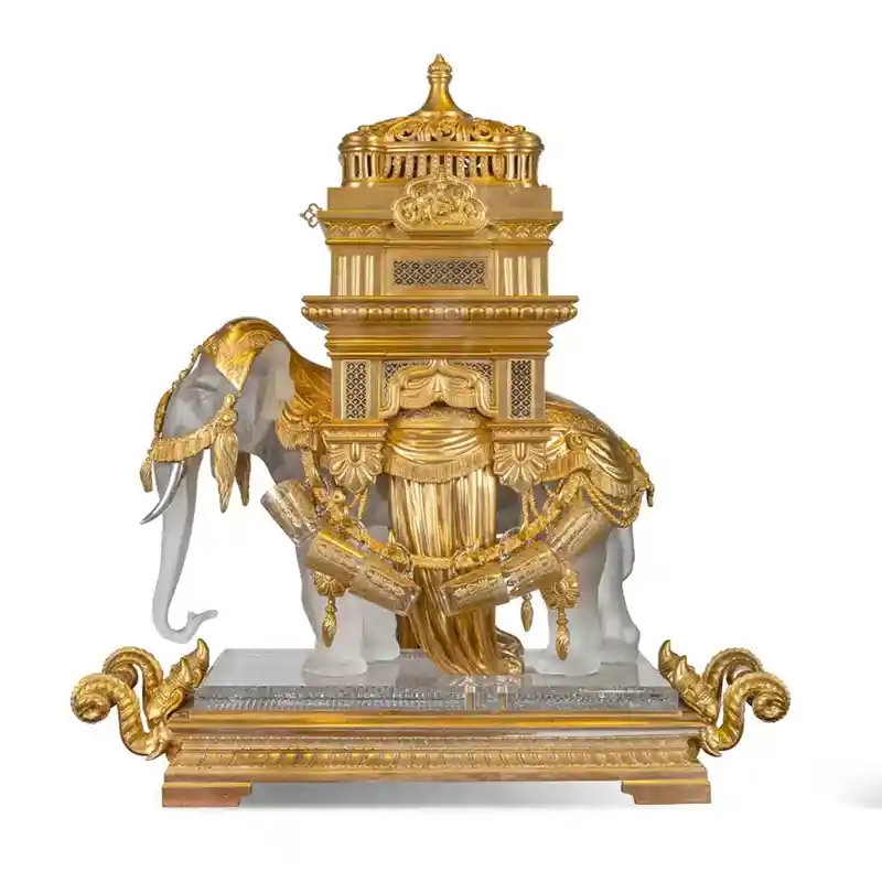 Stunning Exquisite Baccarat Elephant 'Cave A Liquor' Exposition Universelle 1878 28 Exquisite Baccarat "Elephant" 'Cave A Liquor' Exposition Universelle 1878