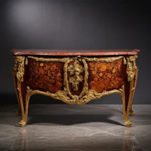 Exquisite Louis XV Style Ormolu-Mounted & Marquetry Commode François Linke Leon Messagé 1910 7 Exquisite Louis XV Style Ormolu-Mounted & Marquetry Commode François Linke Leon Messagé 1910