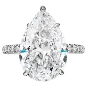 GIA Certified 10 Carat Marquise Diamond Ring G COLOR VVS1