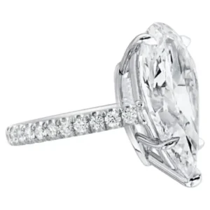 GIA Certified 10 Carat Marquise Diamond Ring G COLOR VVS1