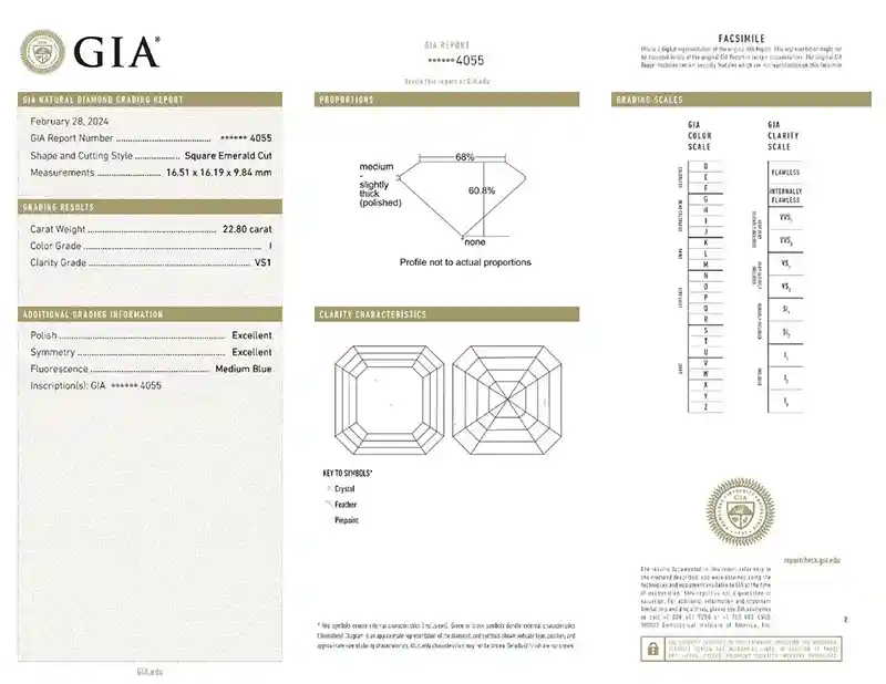GIA Certified 44 Carat Asscher Cut Shape Diamond Studs 4 GIA Certified 44 Carat Asscher Cut Shape Diamond Studs