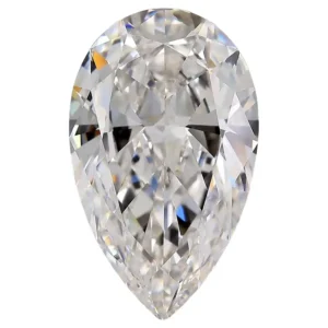 GIA Certified 10.01 Carat Pear Cut Diamond Loose Gemstones D Color VVS2 Clarity