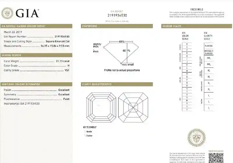 J. Birnbach GIA 21.13 Carats Ascher Cut Diamond Ring with Tapered Baguettes 6 J. Birnbach GIA 21.13 Carats Ascher Cut Diamond Ring with Tapered Baguettes