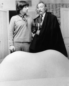 Surrealist Salivasofa 'Original' Prototype Red Lips Sofa By Salvador Dali