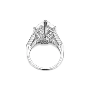 GIA Certified 5 Carat Pear D Color Internally Flawless Diamond Engagement Ring