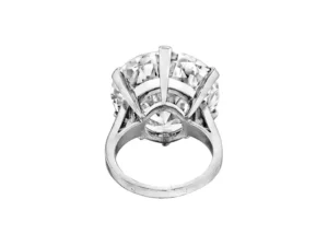 EXCEPTIONAL GIA Certified 7 Carat Round Cut Diamond Platinum Ring FLAWLESS