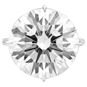 GIA Certified 10 Carat G Color Round Diamond Platinum Ring