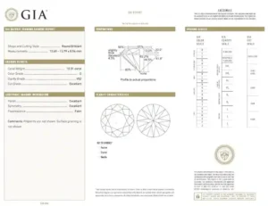 GIA Certified 10 Carat Round Brilliant Diamond Platinum Ring 7 GIA Certified 10 Carat Round Brilliant Diamond Platinum Ring
