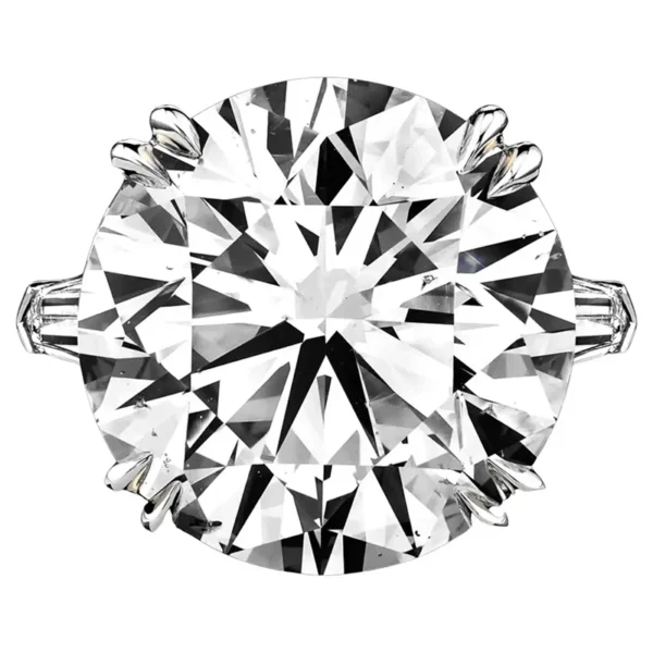 GIA Certified 10.05 Carat Round Triple Excellent Cut Diamond in Platinum