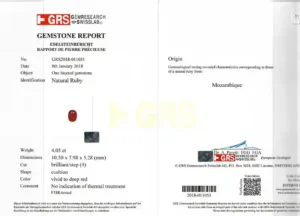 10.23ct Certified Natural Cushion Ruby & Diamond Halo Earrings in Platinum & 18K 6 10.23ct Certified Natural Cushion Ruby & Diamond Halo Earrings in Platinum & 18K