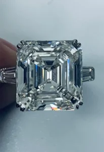 GIA Certified 22 Carat Diamond Emerald Cut Diamond