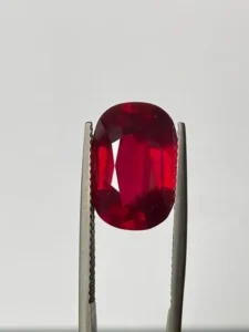 Emilio Jewelry Certified 10.00 Carat No Heat Pigeons Blood Museum Quality Ruby