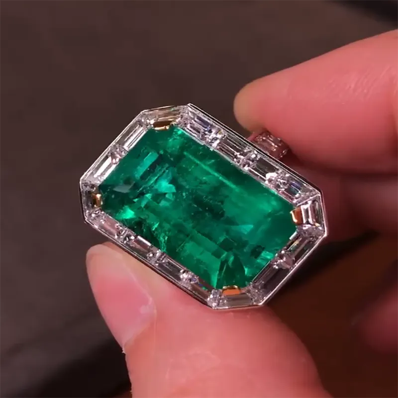 Emilio Jewelry Important No Oil Muzo Emerald Ring 4 Emilio Jewelry Important No Oil Muzo Emerald Ring