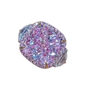 Emilio Jewelry Gia Certified 12.00 Carat Pink Diamond Ring 8 Emilio Jewelry Gia Certified 12.00 Carat Pink Diamond Ring