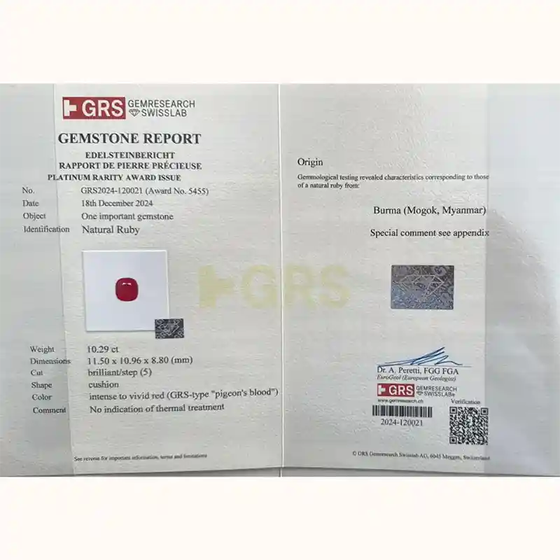 Emilio Jewelry Certified 10.29 Carat Pigeon Blood No Heat Burma Ruby Ring 3 Emilio Jewelry Certified 10.29 Carat Pigeon Blood No Heat Burma Ruby Ring