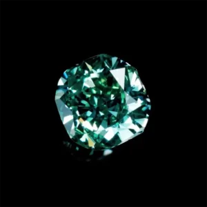 Emilio Jewelry GIA Certified 1.00 Carat Vivid Pure Green Diamond