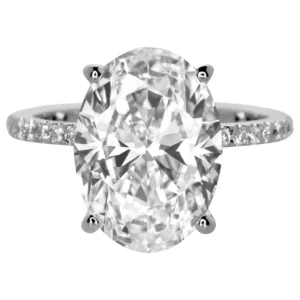 GIA Certified 6 Carat VVS1 Oval Diamond Ring 7 GIA Certified 6 Carat VVS1 Oval Diamond Ring