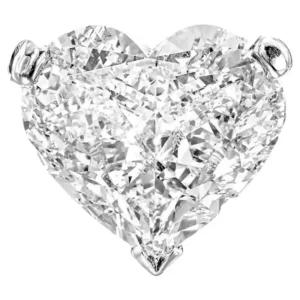 GIA Certified 10 Carat Heart Cut Diamond Engagement Ring in Platinum