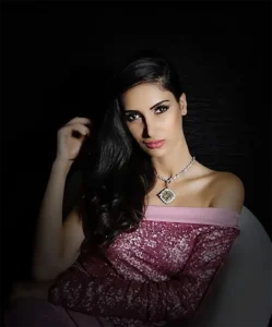 Mozafarian Persian Royal Yellow Diamond Necklace