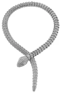 Bvlgari Serpenti Diamond Wrap Necklace